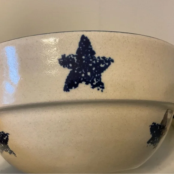 Vintage At Home American Marshall Pottery Serving Bowl - Picture 14 of 16